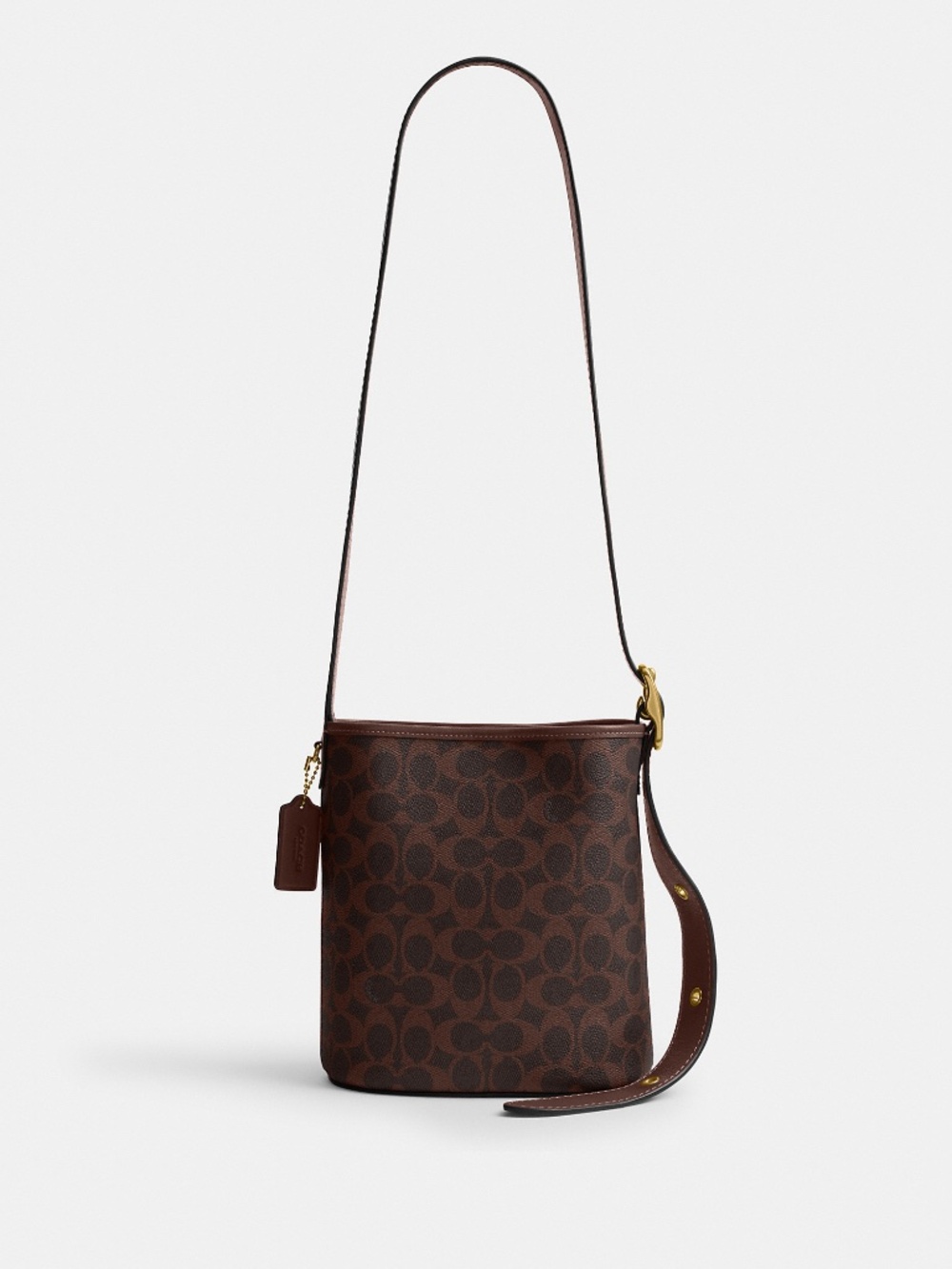 Coach Outlet Bleecker Bucket Bag 21 In Signature Canvas